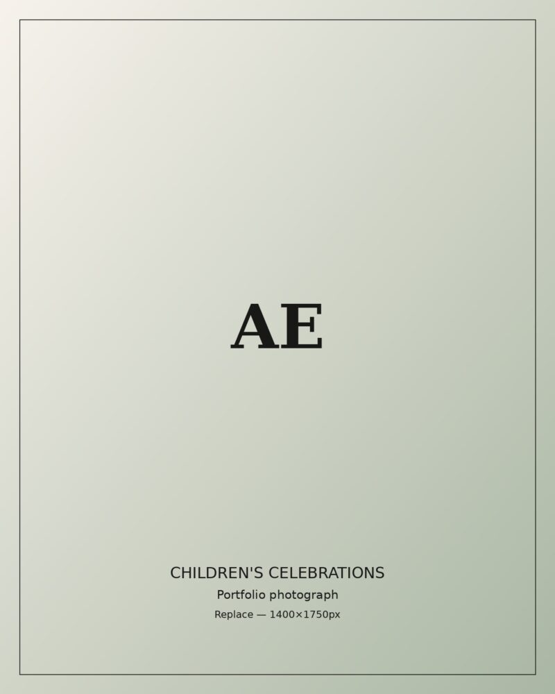 Custom entrance display for a children's celebration